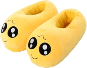 Nevka Winter Warmth with Style Cotton Slipper featuring Cute Emoji Memes Design Perfect Match for Cozy Days Non-slip Comfort
