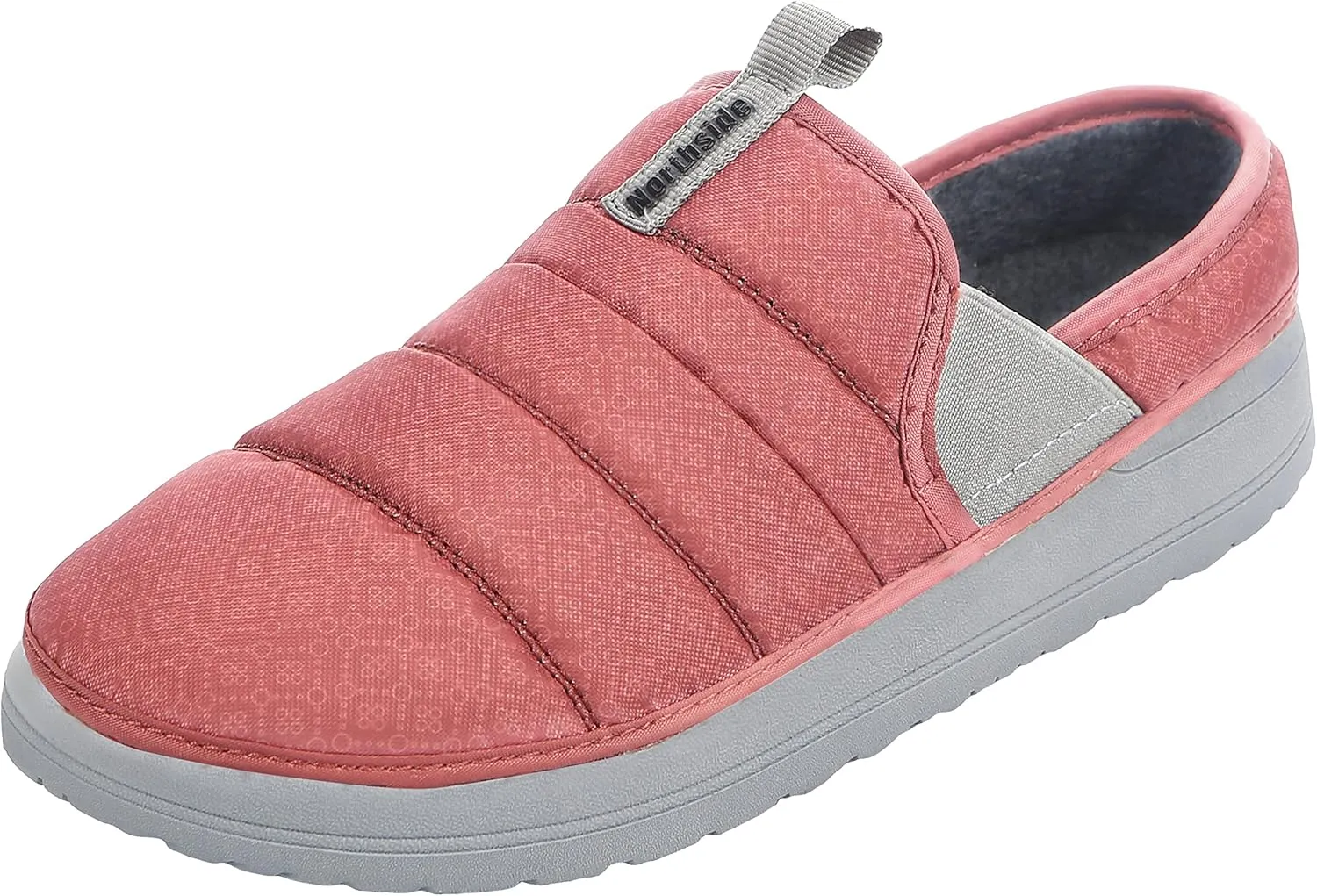 Northside Womens Rainier Camp Slipper - Indoor Outdoor Shoes Plush Slip-on Camping Slippers Cozy Camping