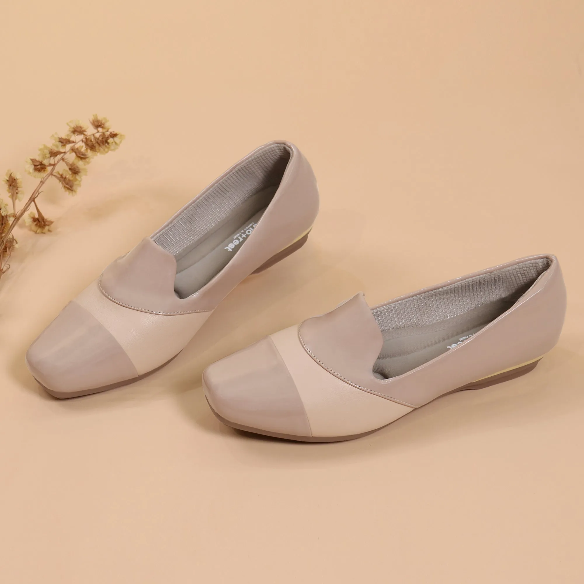 Nude Loafer Dress-Luna