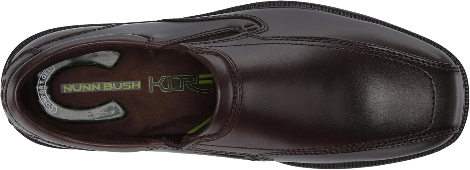 Nunn Bush Men's Bleeker Street Slip on Loafer with Kore Slip Resistant Comfort Technology