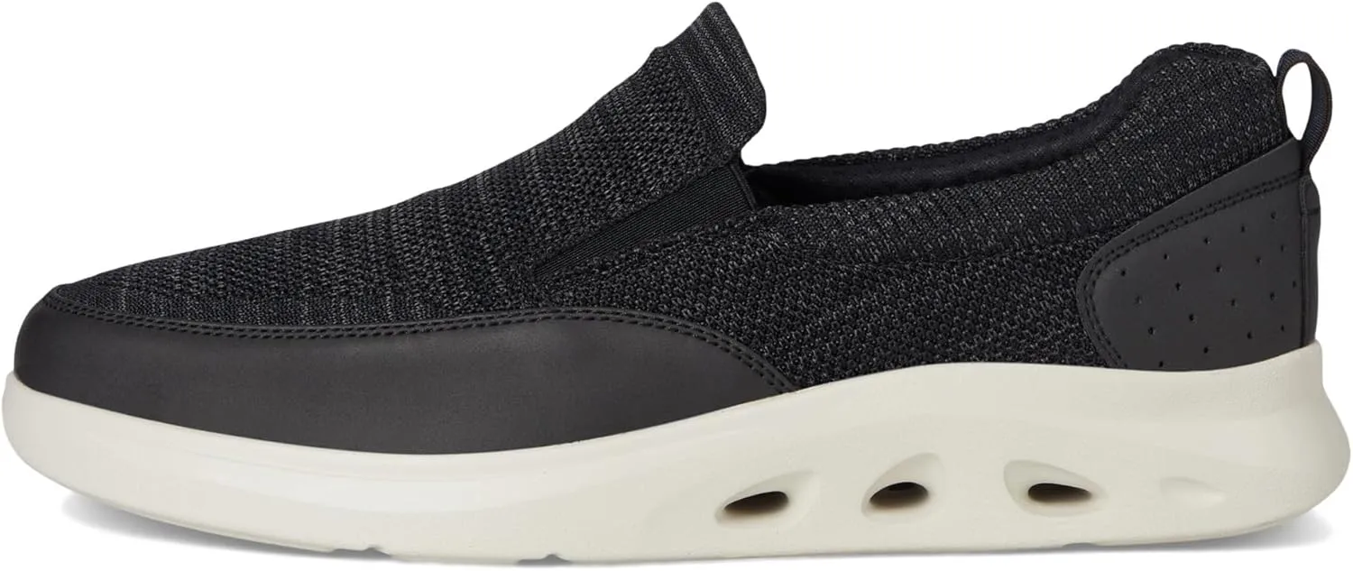 Nunn Bush Men's Ponte Knit Moc Toe Slip-on Sneakers Hybrid Casual Lightweight Athletic Style Loafer