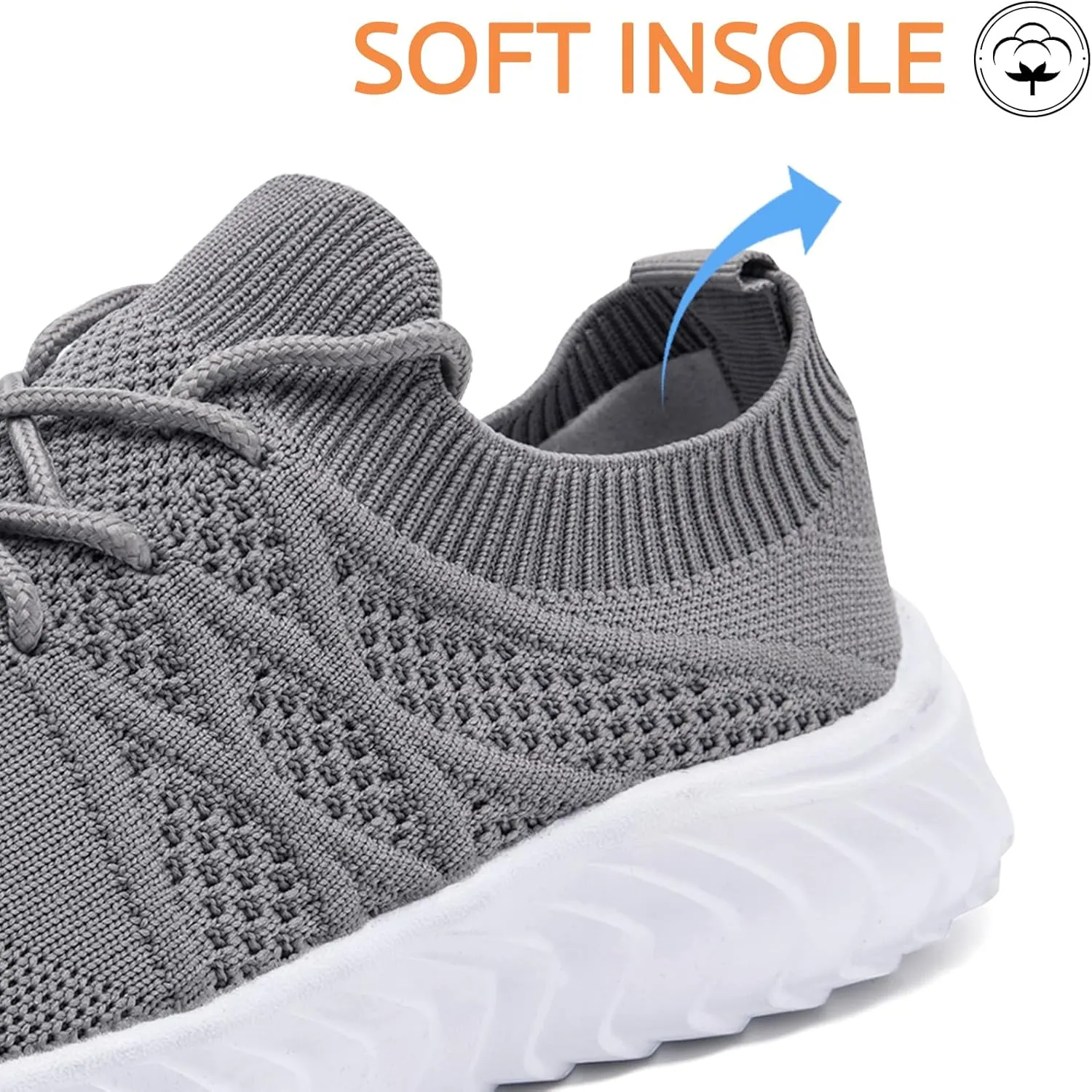 Oltyutc Women Running Walking Shoes Lightweight Tennis Shoes Mesh Gym Workout Sneakers