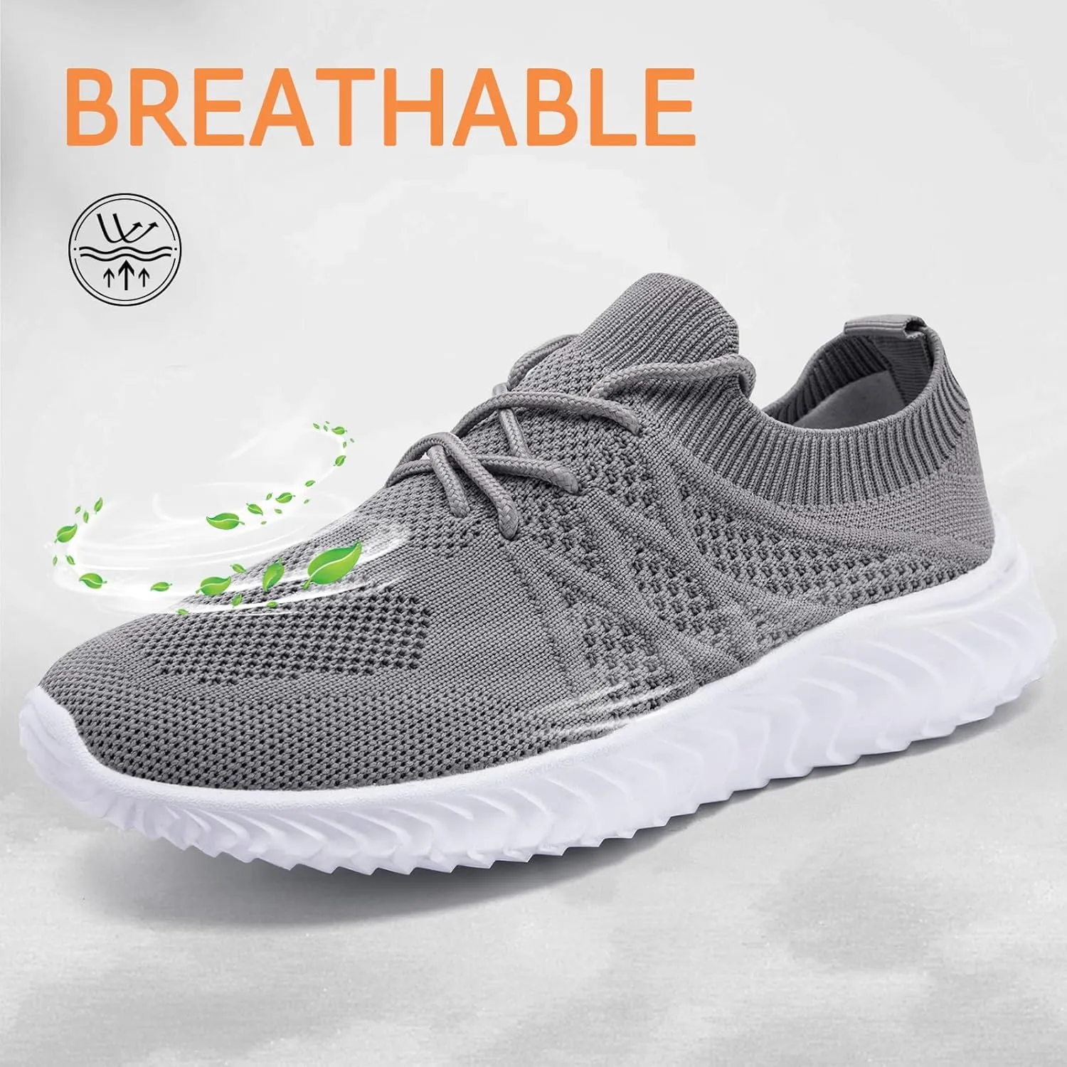 Oltyutc Women Running Walking Shoes Lightweight Tennis Shoes Mesh Gym Workout Sneakers