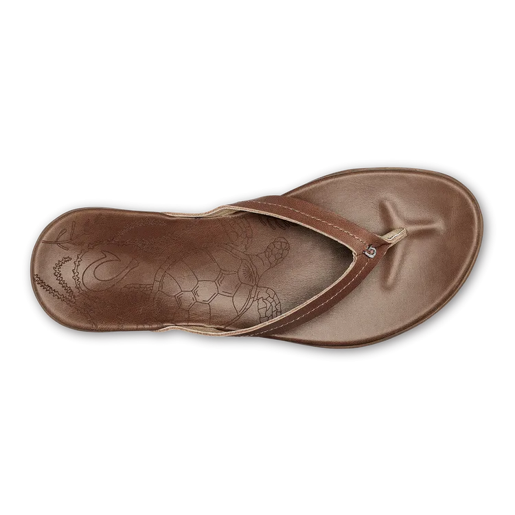OluKai Women's Honu Leather Sandal