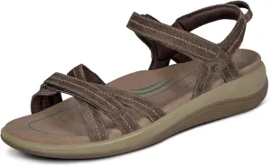 Orthofeet Women's Orthopedic Leather Hydra Sandals