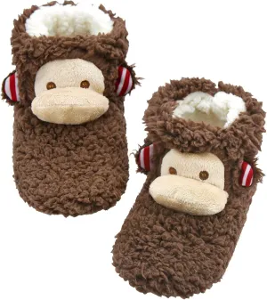 Panda Bros Slipper Socks for Women Cozy Warm Lined Fuzzy Sock Slippers Indoor Booties with Non Slip Grippers