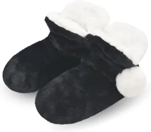 Panda Bros Women's Slipper Sock Indoor Super Soft Warm Fuzzy Lined Booties Slippers, Winter Fluffy House Socks with Grippers