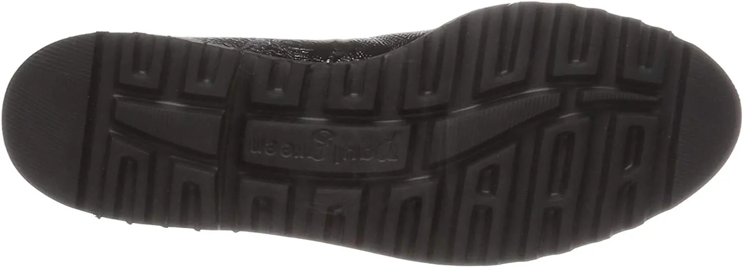 Paul Green Carrie Loafer (Black Crinkled, 7)