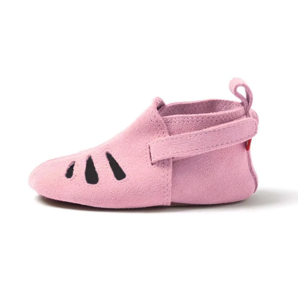 Pink Suede Oyster Bay Sandal