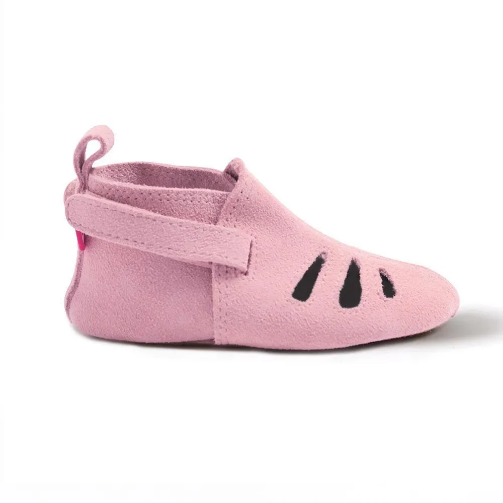 Pink Suede Oyster Bay Sandal