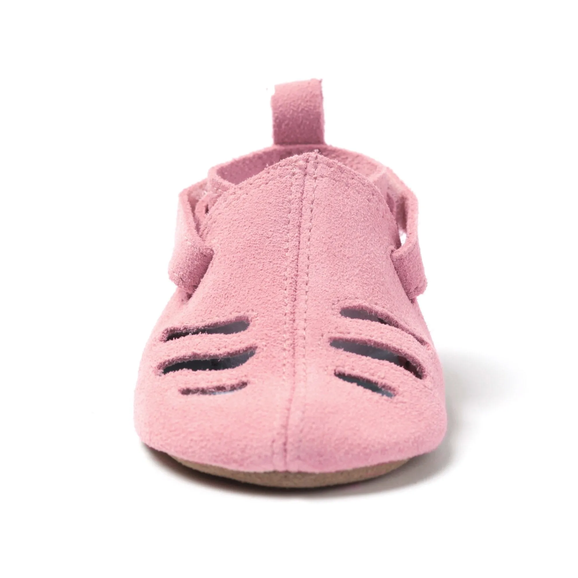 Pink Suede Oyster Bay Sandal