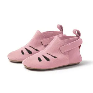 Pink Suede Oyster Bay Sandal