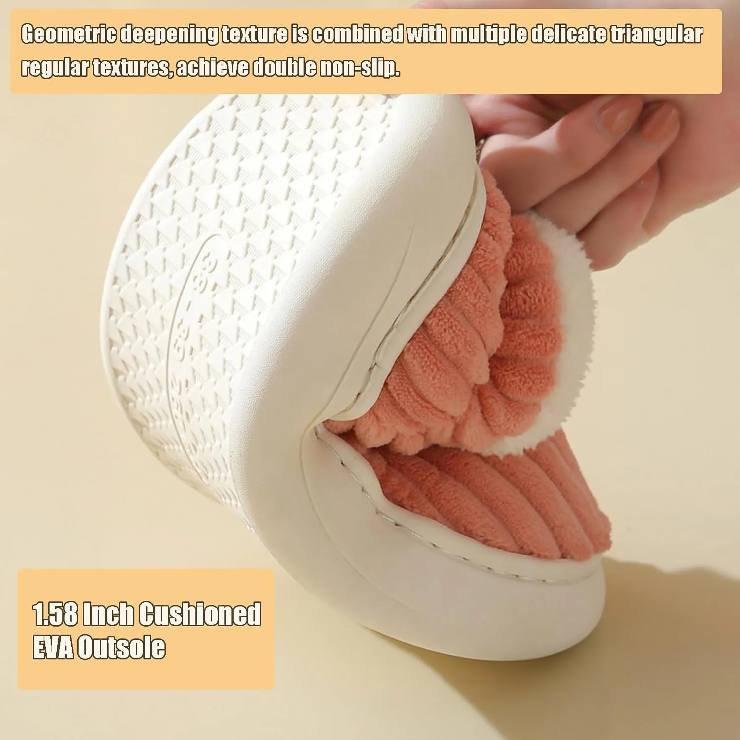 Pluffi Cozy Stylish Slipper Booties, Winter Fluffy House Shoes for Women & Men