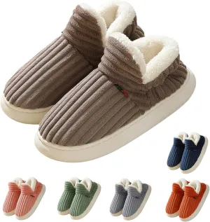 Pluffi Cozy Stylish Slipper, Cloud Slippers Pillow Warm Fuzzy House Slippers, Thick Sole Anti-Skid Cozy Plush slides
