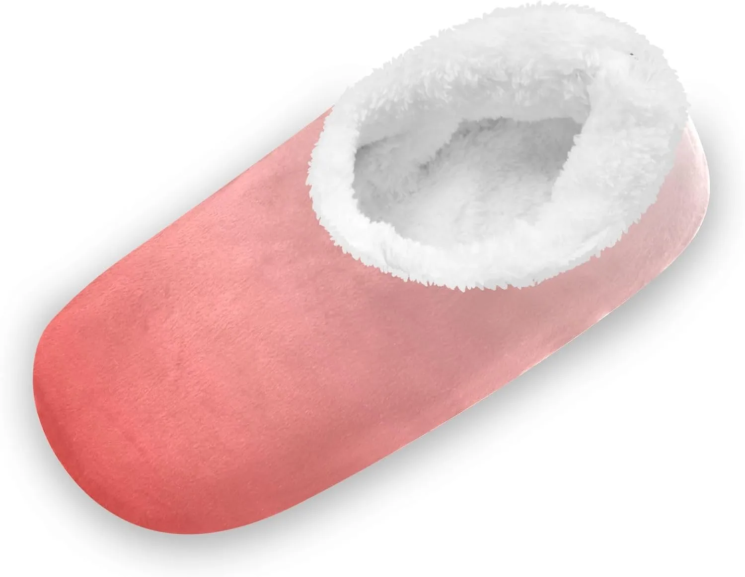 Purple Rose Gradient House Slippers Non-Slip Soft Comfy Slippers for Wedding