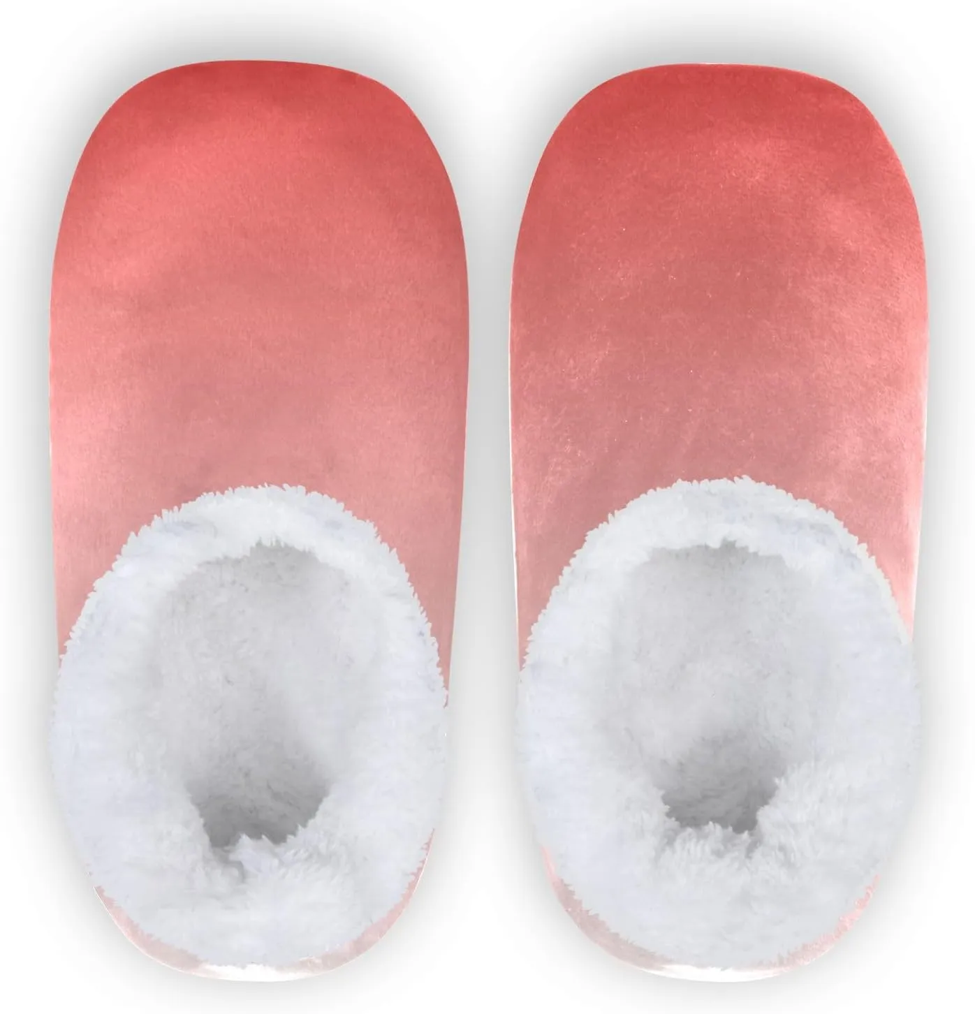 Purple Rose Gradient House Slippers Non-Slip Soft Comfy Slippers for Wedding