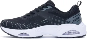 Quseek Mens Air Running Shoes Tennis Athletic Sneakers Lightweight Breathable Walking Sneakers for Gym Jogging Sports US 7-13