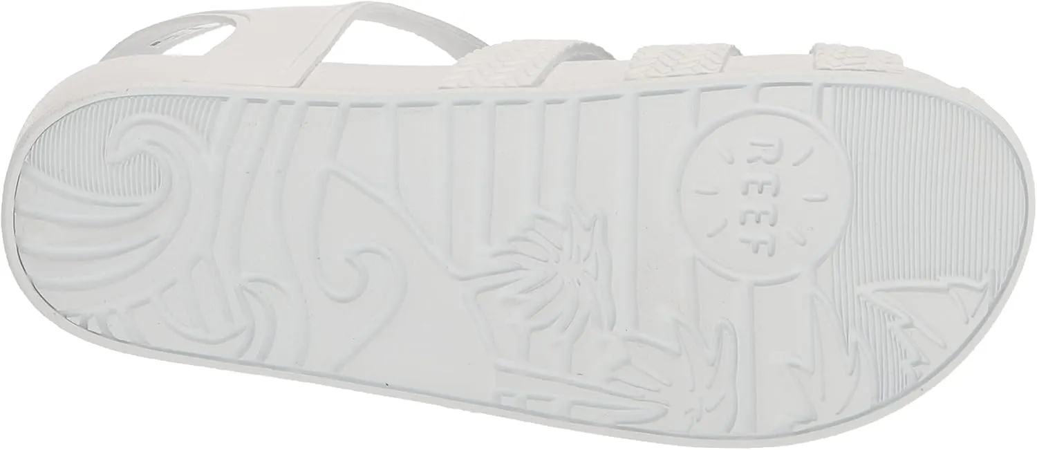 REEF Kids' Water Beachy Fisherman Sandal, Water Friendly, Adjustable Velcro Strap, Closed Toe