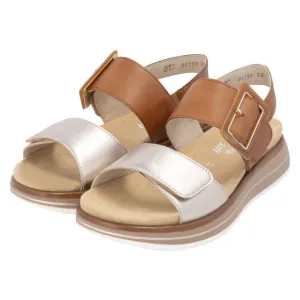 Remonte Jocelyn D1J53 Brown Leather Sandal (Women's)