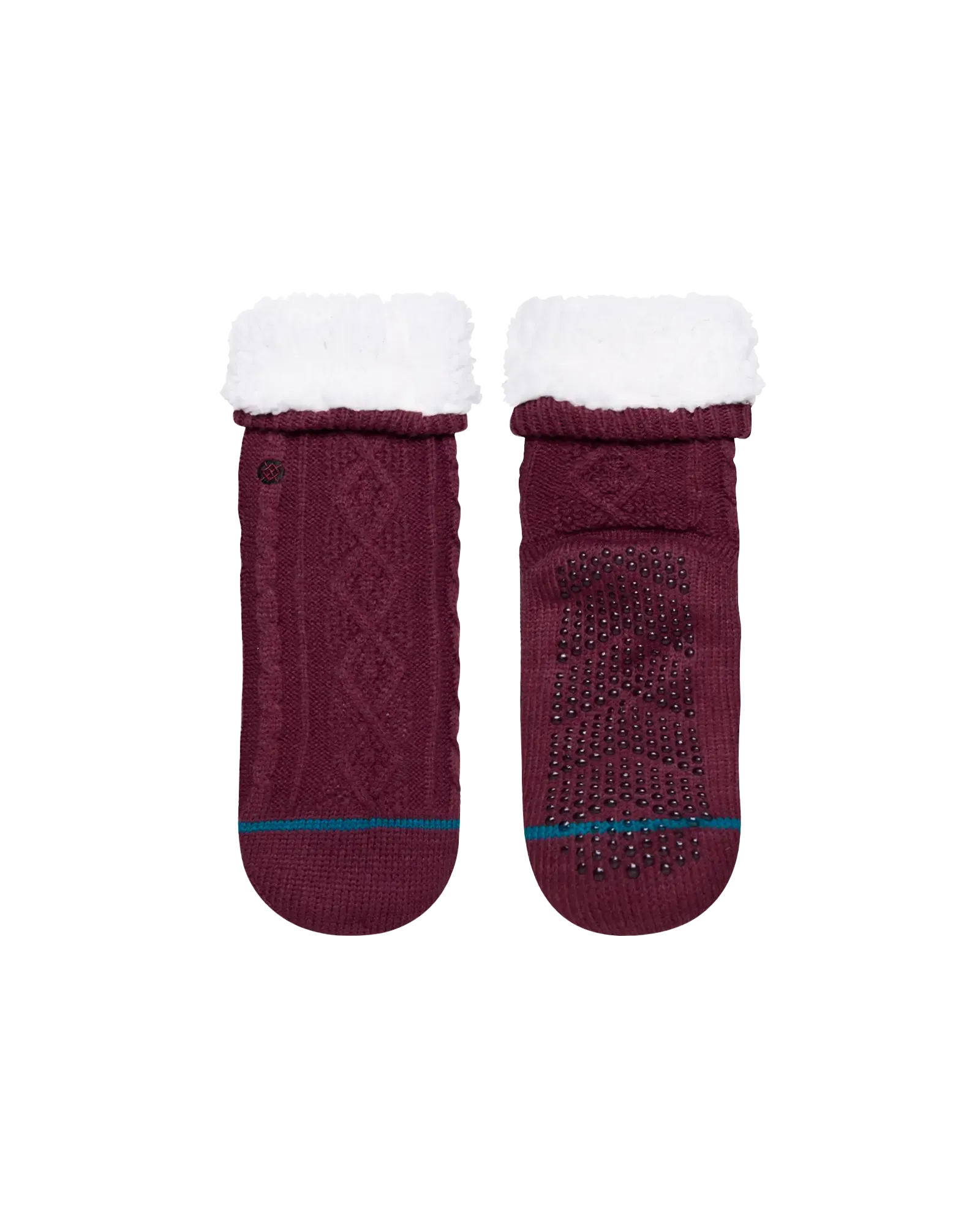 Roasted Slipper Socks in Purple