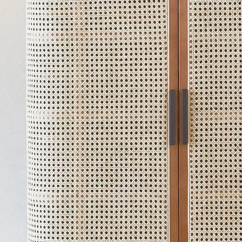 ROZE Rattan Shoe Cabinet