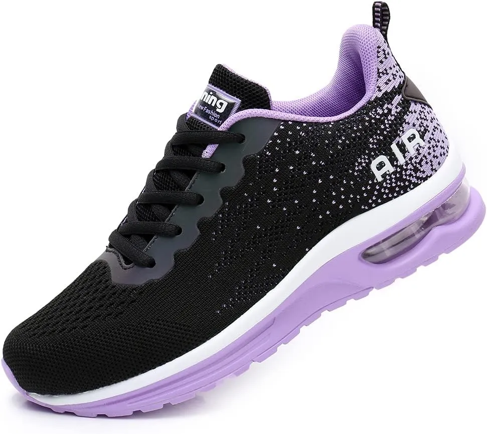 RUMPRA Women Sneakers Lightweight Air Cushion Gym Fashion Shoes Breathable Walking Running Athletic Sport