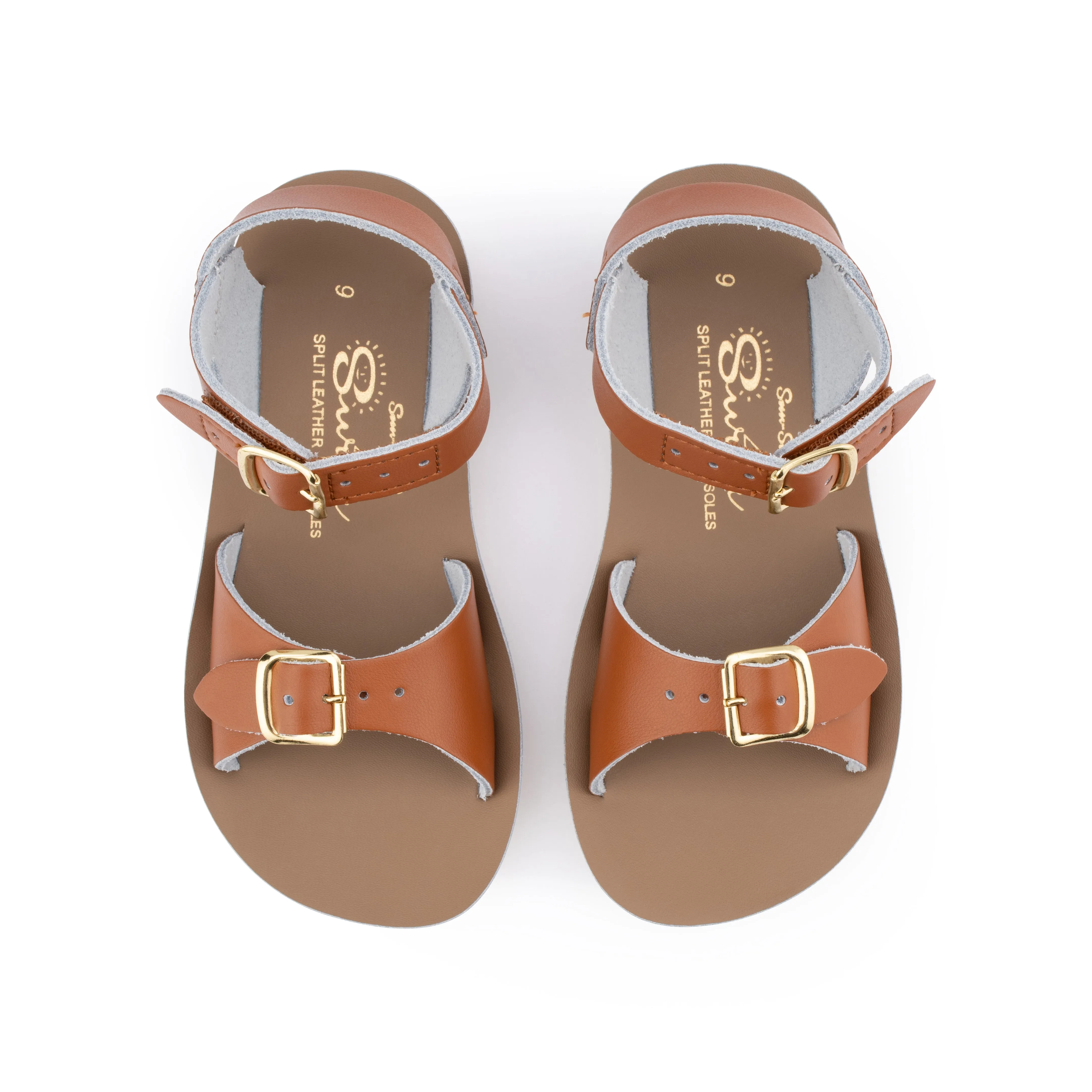 SALT WATER SURFER HOOK AND LOOP - TAN