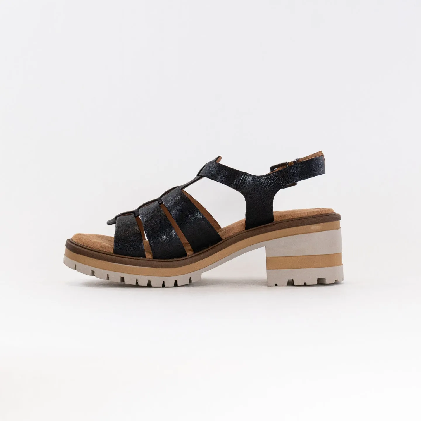 Salvia Heston (Women's) - Black Leather