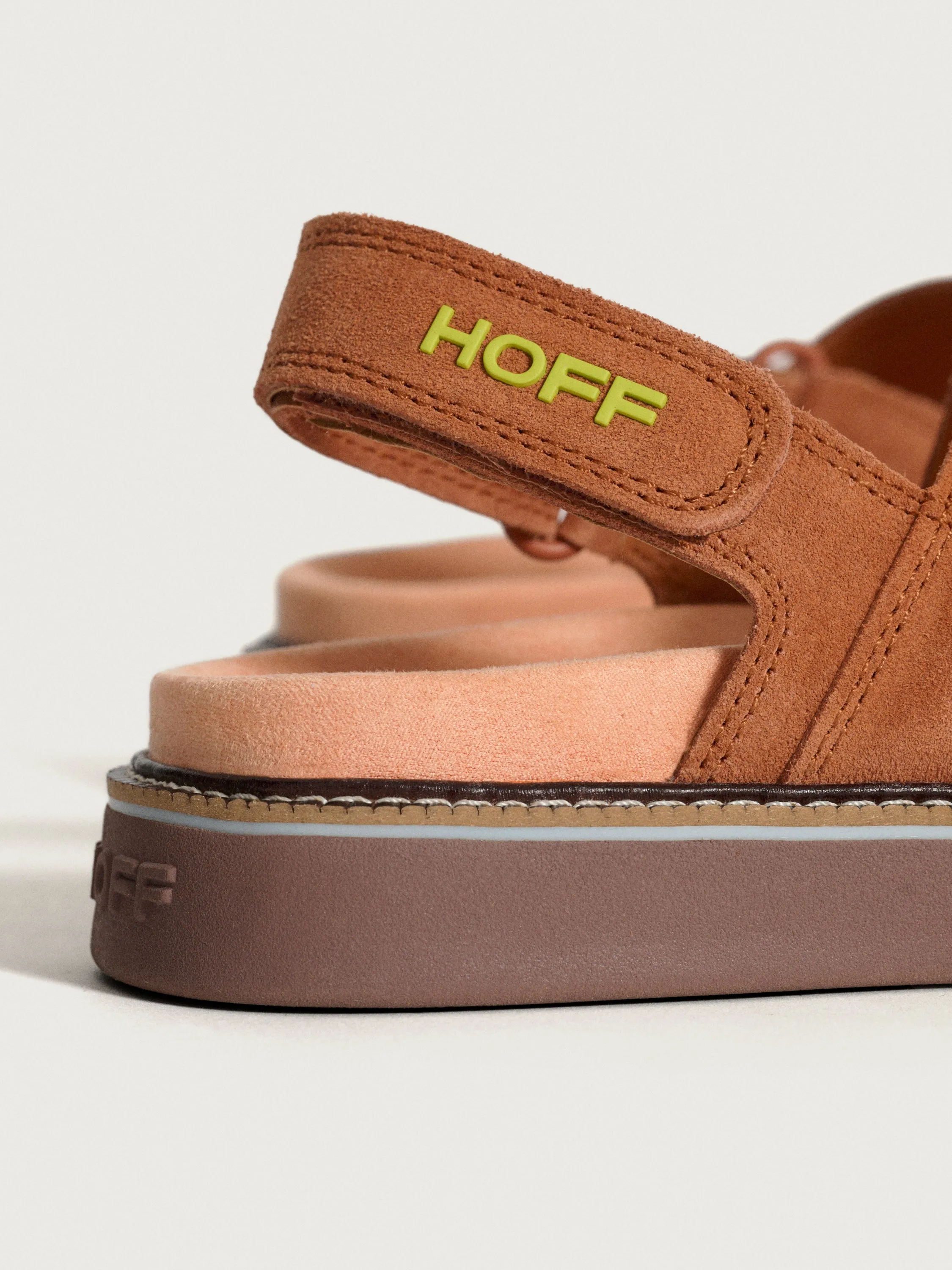 SANDAL LEATHER ROAD TERRACOTTA