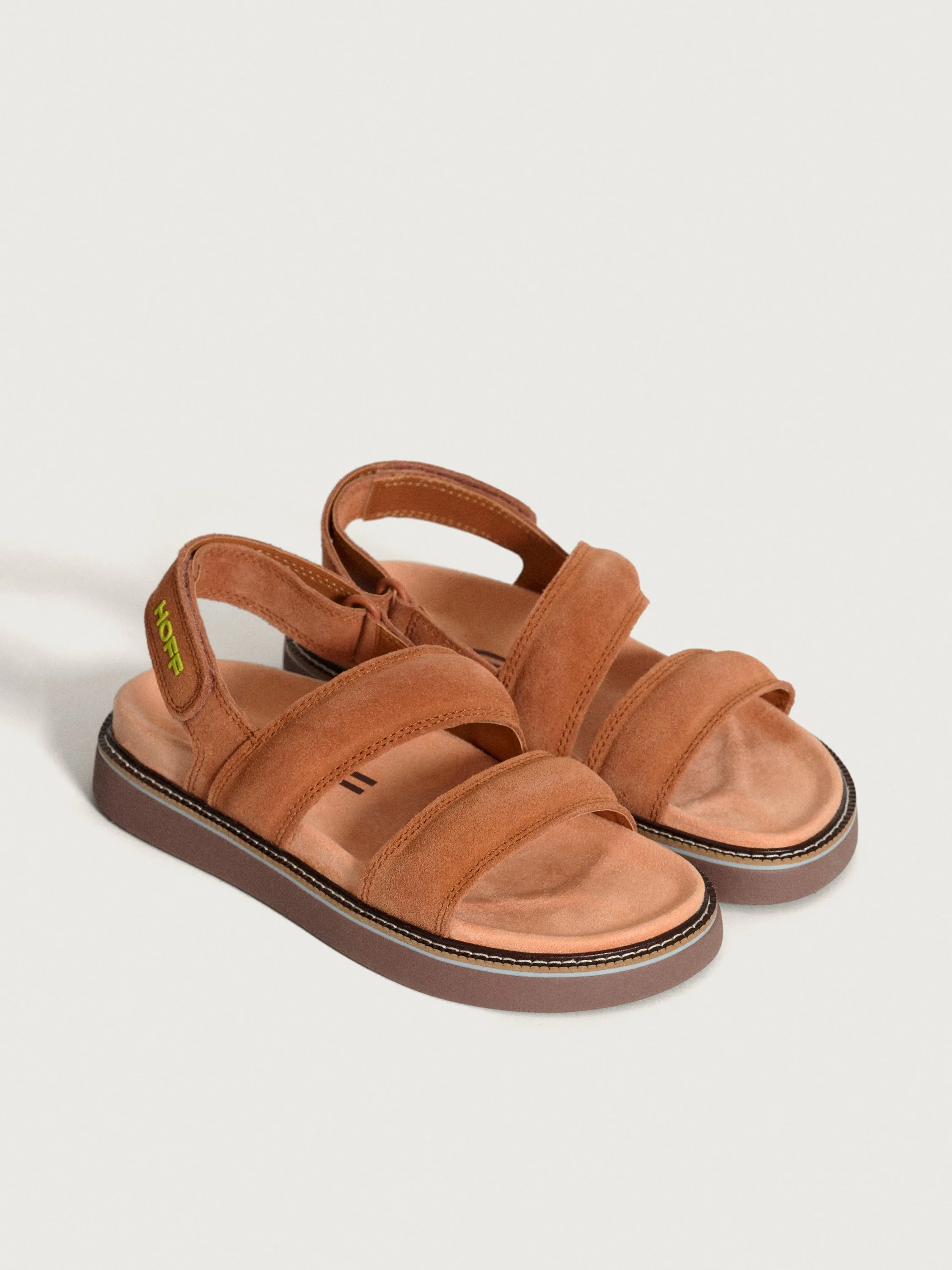 SANDAL LEATHER ROAD TERRACOTTA