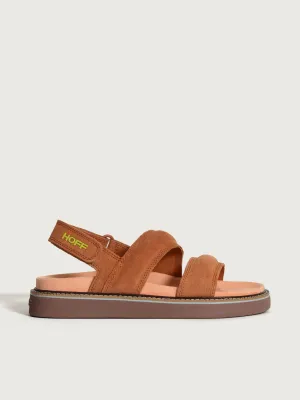 SANDAL LEATHER ROAD TERRACOTTA