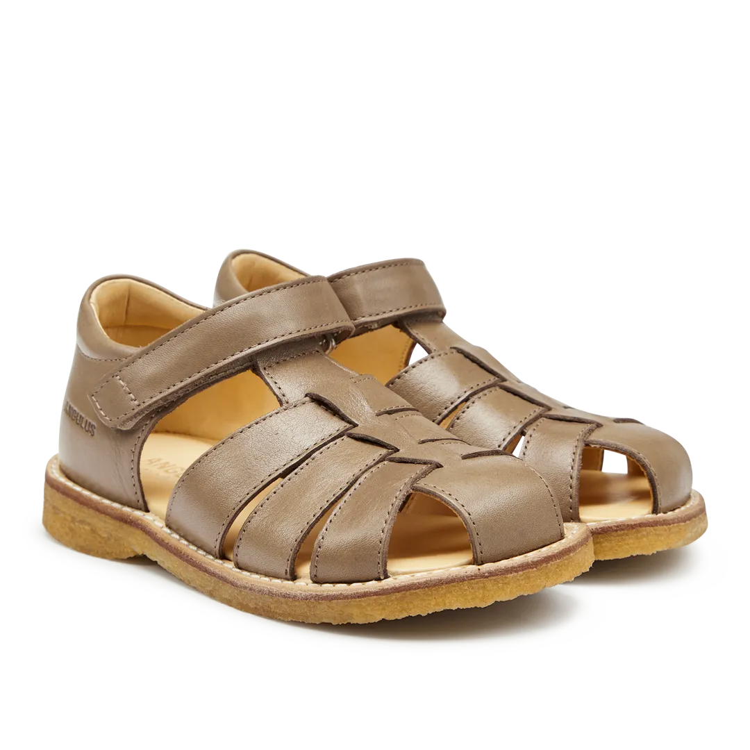 Sandal with adjustable velcro closure