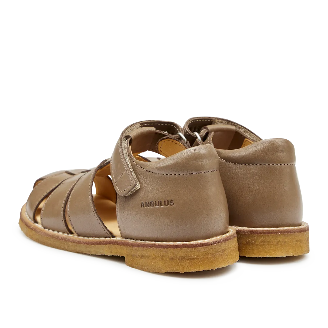 Sandal with adjustable velcro closure
