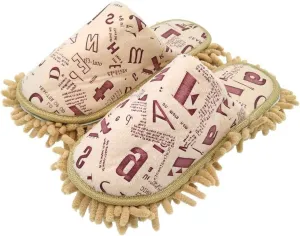 Selric Super Chenille Microfiber Washable Mop Slippers Shoes, Detachable Mopping Shoes, Floor Dust Dirt Hair Cleaner, Multi-sizes Multi-Colors Available