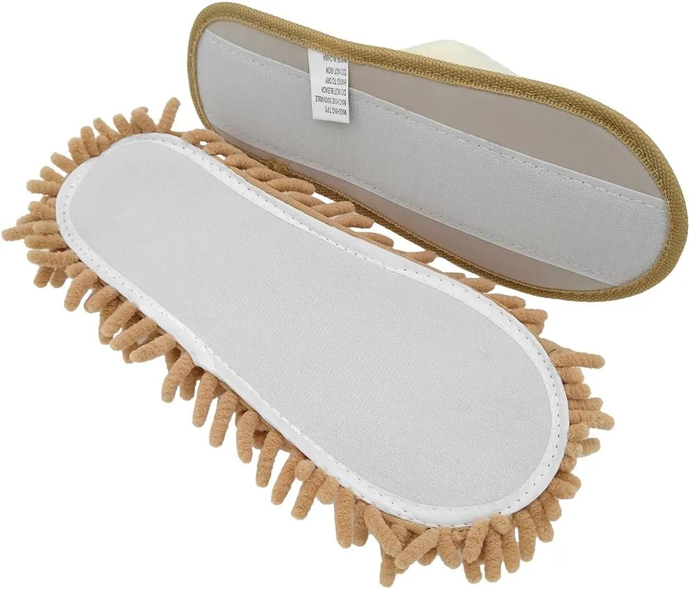 Selric Super Chenille Microfiber Washable Mop Slippers Shoes, Detachable Mopping Shoes, Floor Dust Dirt Hair Cleaner, Multi-sizes Multi-Colors Available