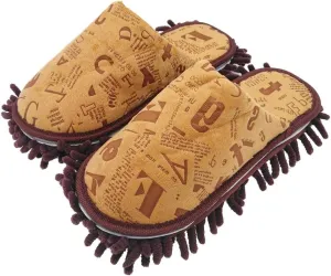 Selric Super Chenille Microfiber Washable Mop Slippers Shoes, Detachable Mopping Shoes, Floor Dust Dirt Hair Cleaner, Multi-sizes Multi-Colors Available