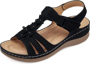 SHIBEVER Wedge Sandals for Women Dressy: Comfortable Summer Platform Casual Dress Women Sandal