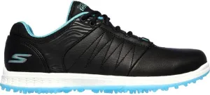 Skechers Golf Ladies GO Golf Pivot Spikeless Shoes Black/Turquoise Size 6 Medium