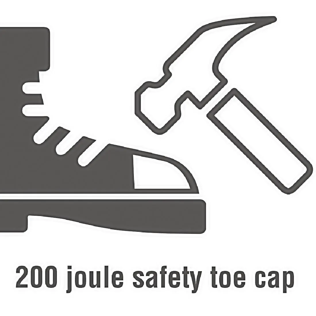 Slipbuster Safety Lace Up Black 37