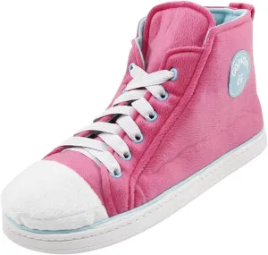 Sneaker Slippers for Women Fashion Indoor House Slipper Boots, Women's Super Soft Warm High Top Plush House Shoes for Women Slippers