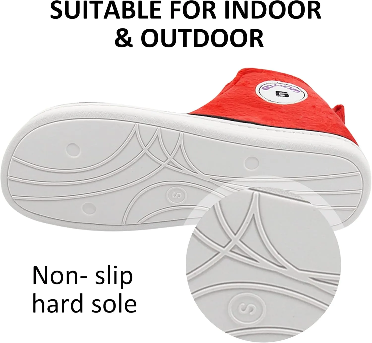 Sneaker Slippers for Women Fashion Indoor House Slipper Boots, Women's Super Soft Warm High Top Plush House Shoes for Women Slippers