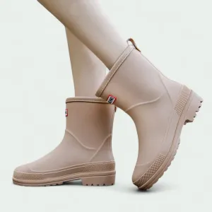Strazoro | Lightweight Waterproof Mid-Calf Rain Boots with Grip Sole (Women)