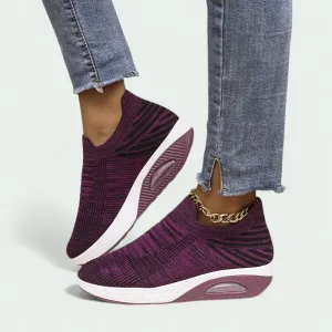 Strazoro | Tricot Trainers with Raised Sole and Breathable Upper (Women)