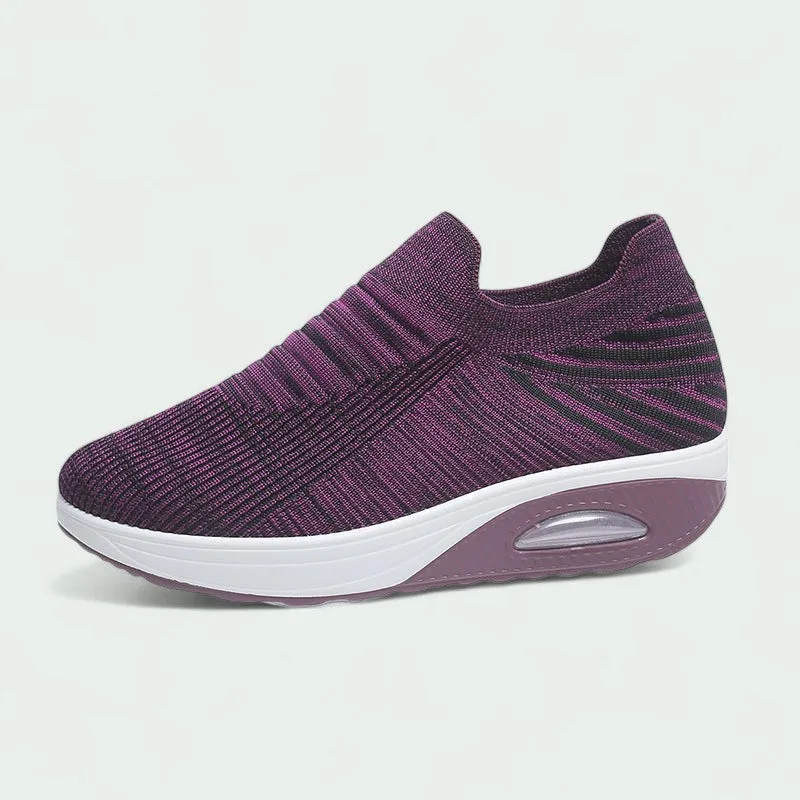 Strazoro | Tricot Trainers with Raised Sole and Breathable Upper (Women)