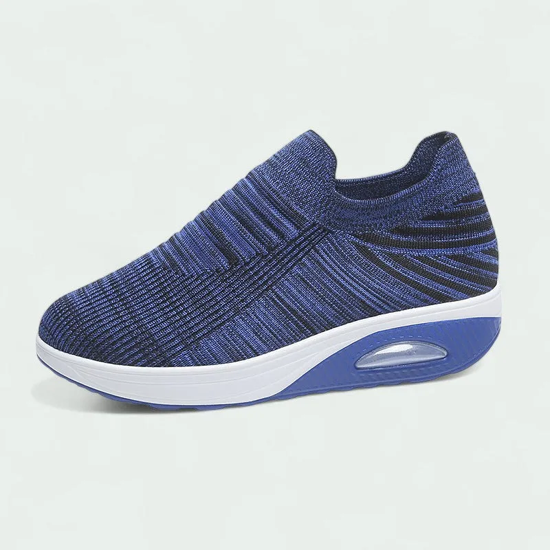 Strazoro | Tricot Trainers with Raised Sole and Breathable Upper (Women)