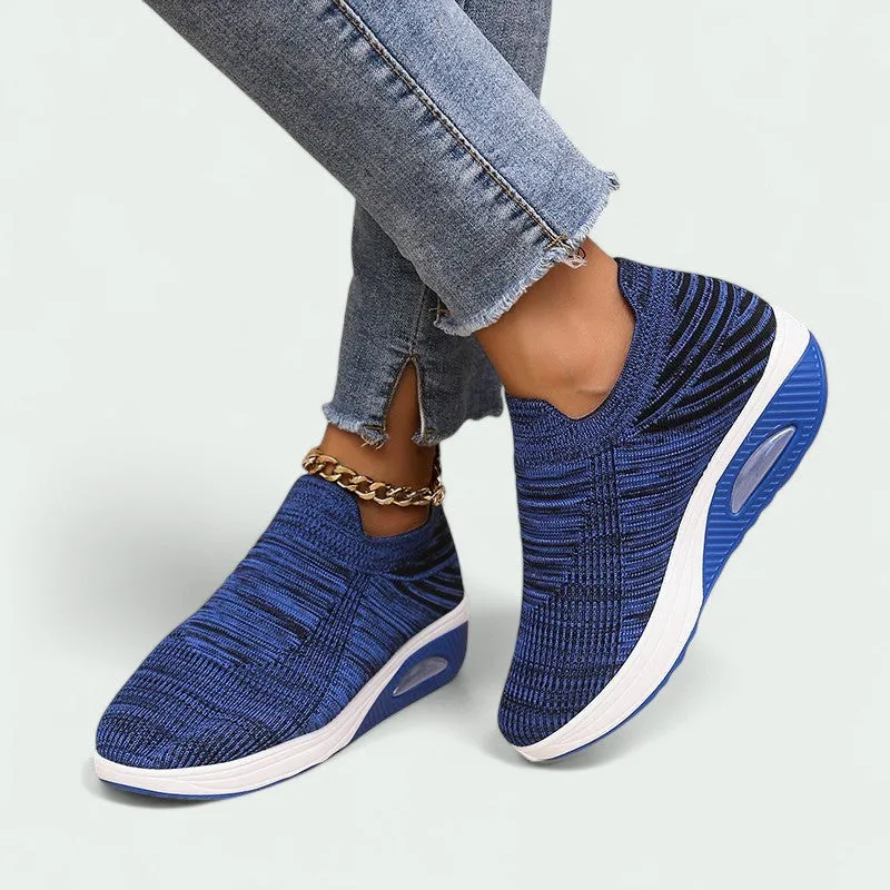 Strazoro | Tricot Trainers with Raised Sole and Breathable Upper (Women)