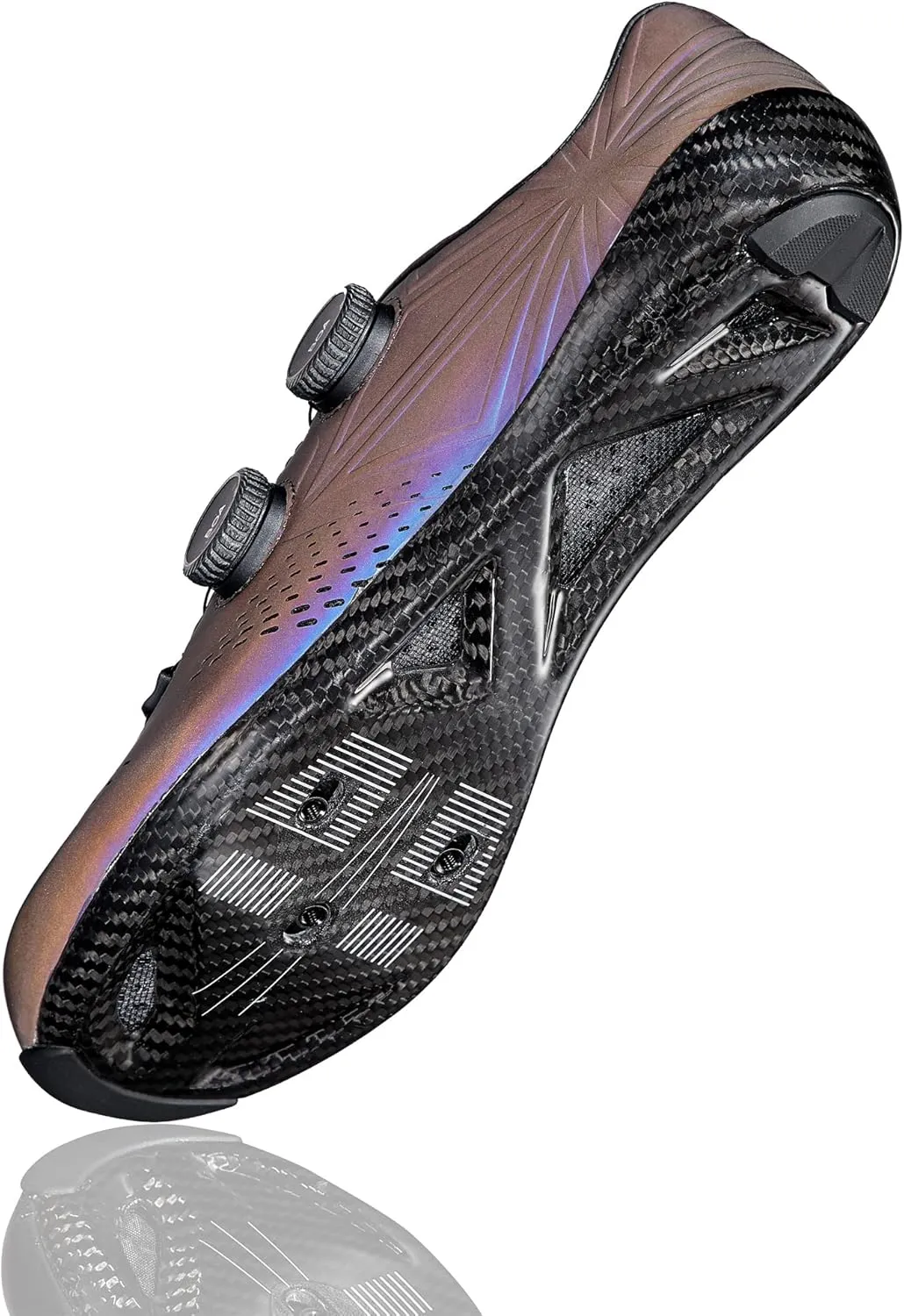 Supacaz Kazze Carbon Road Shoe – Oil Slick Reflective
