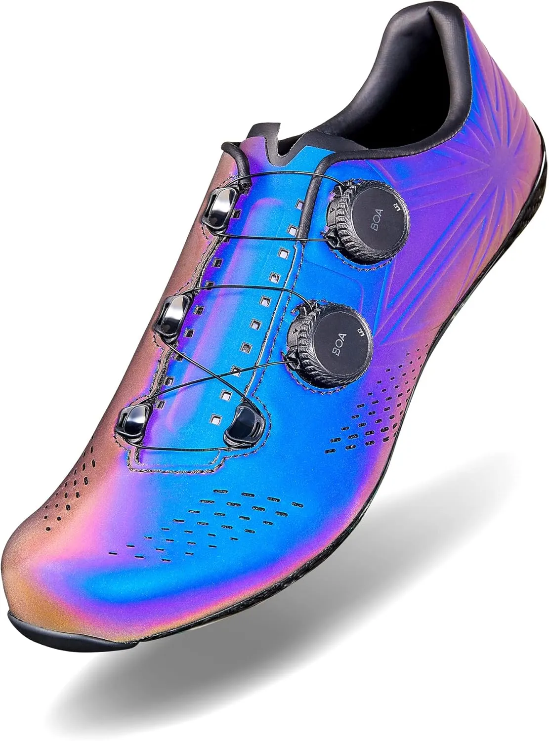 Supacaz Kazze Carbon Road Shoe – Oil Slick Reflective