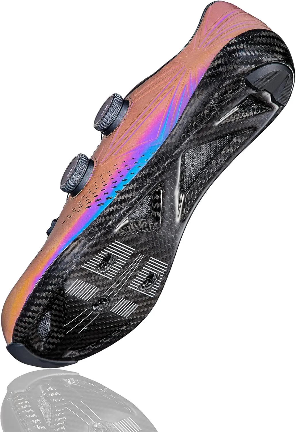 Supacaz Kazze Carbon Road Shoe – Oil Slick Reflective
