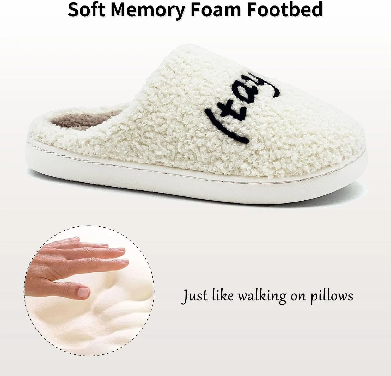 Taylors Slippers For Women Men, Comfy Ladies Bedroom Slipper, Birthday Gifts for Women, Cute House Shoe, Warm Fuzzy Indoor Memory Foam Slip on Shoes